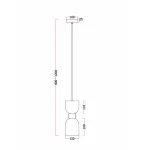 Подвесной светильник Freya Savia FR5203PL-01CH от ImperiumLoft