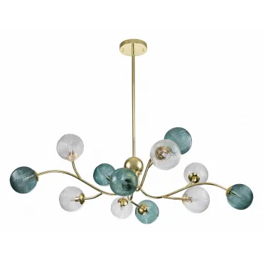 Люстра на штанге Indigo Selva 11032/12R Gold Люстра на штанге Indigo Selva 11032/12R Gold