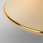 Настольная лампа декоративная Eurosvet Lorenzo 60019/1 орех Цвет плафонов кремовый Цвет арматуры коричневый от ImperiumLoft