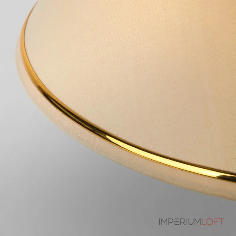 Настольная лампа декоративная Eurosvet Lorenzo 60019/1 орех Цвет плафонов кремовый Цвет арматуры коричневый от ImperiumLoft