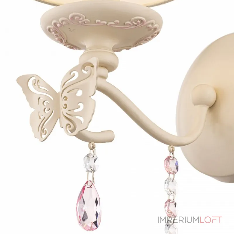 Бра Maytoni Fiona ARM032-01-PK Цвет арматуры белый Цвет плафонов белый от ImperiumLoft