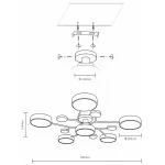 Потолочная люстра Velante Velante 446-007-06