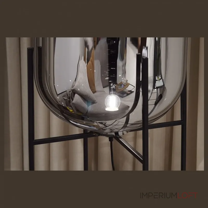 Торшер DeLight Collection Floor lamp 9355F black/smoky от ImperiumLoft