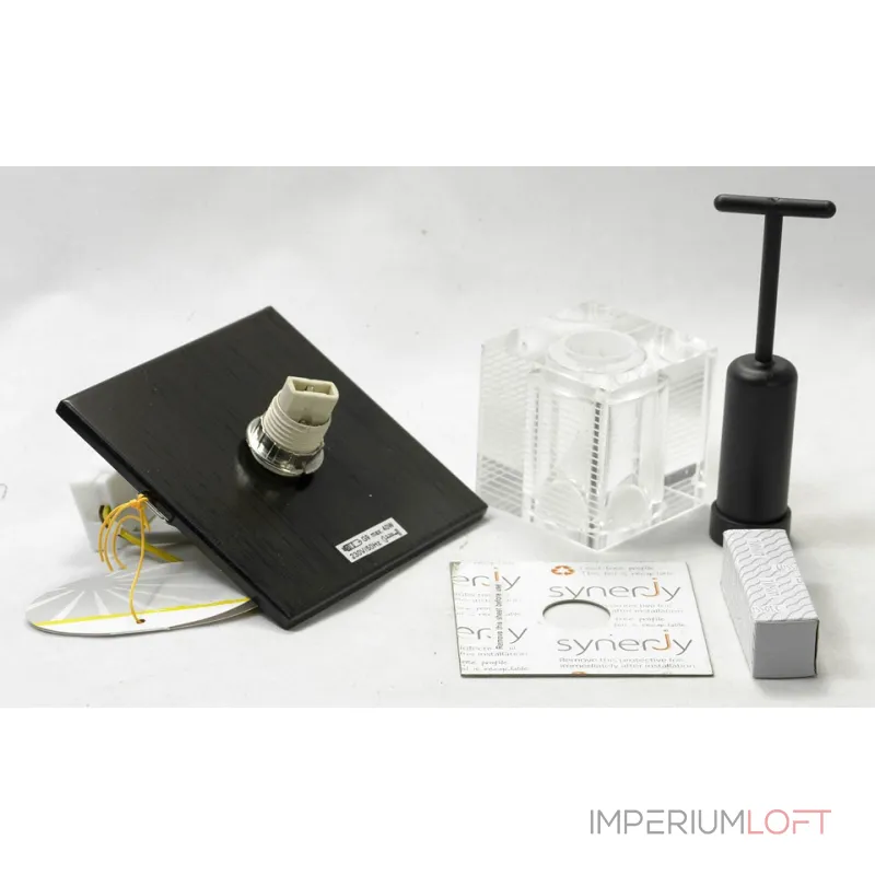 Встраиваемый светильник Lussole Notte Di Luna LSF-1300-01 Цвет арматуры хром Цвет плафонов прозрачный от ImperiumLoft