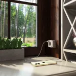 Розетка с заземлением, шторками и USB Werkel Gallant шампань рифленый W5071710 от ImperiumLoft