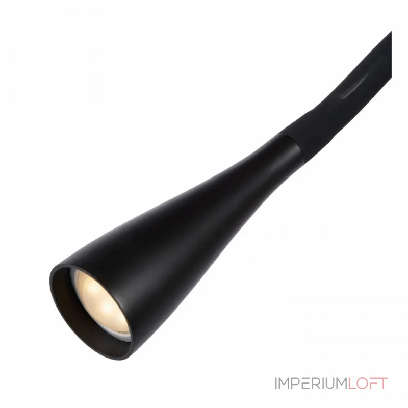 Настольная лампа офисная Lucide Zozy 18256/03/30 Цвет плафонов черный Цвет арматуры черный от ImperiumLoft