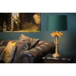 Настольная лампа декоративная Lucide Extravaganza Coconut 10505/81/02 Цвет плафонов зеленый Цвет арматуры золото от ImperiumLoft