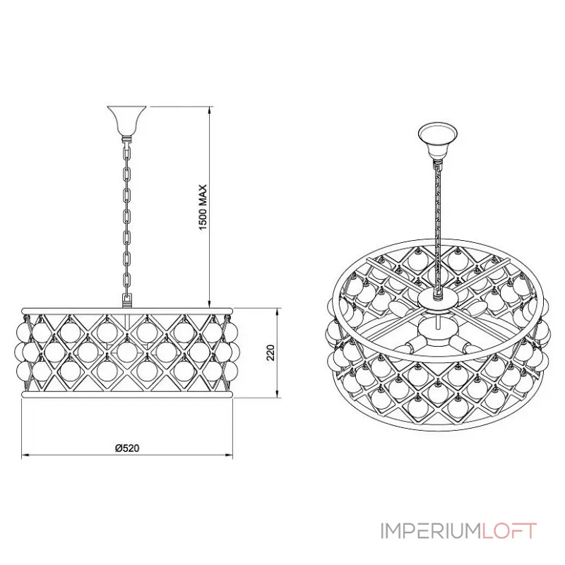 Подвесной светильник Sun Lumen Magic 058-414 Подвесной светильник Sun Lumen Magic 058-414