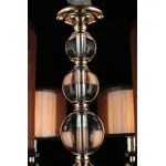 Подвесная люстра Aployt Floret APL.703.03.06 Цвет арматуры хром Цвет плафонов черно-белый от ImperiumLoft