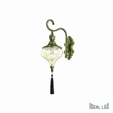 Бра Ideal Lux Harem HAREM AP1 Цвет арматуры медь Цвет плафонов прозрачный