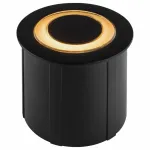 Встраиваемый в дорогу светильник Maytoni Limo O037-L3B3K Цвет арматуры черный Цвет плафонов черный от ImperiumLoft