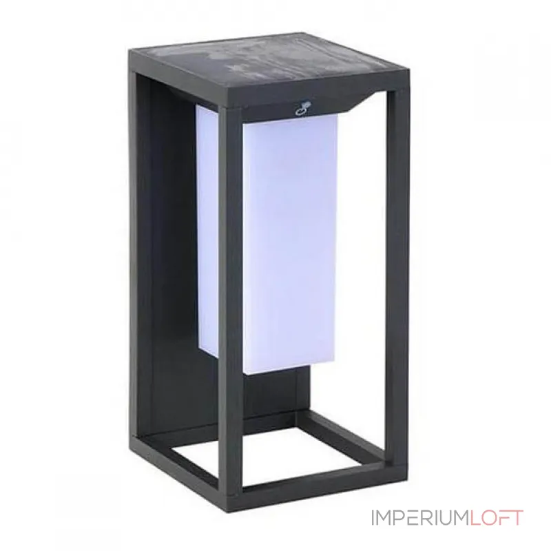 Наземный низкий светильник Horoz Electric Solaris 1 078-014-0001 цвет арматуры черный цвет плафонов белый от ImperiumLoft Наземный низкий светильник Horoz Electric Solaris 1 078-014-0001 цвет арматуры черный цвет плафонов белый от ImperiumLoft