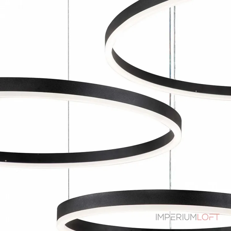 Подвесной светильник Indigo Galass 14001/3P Black