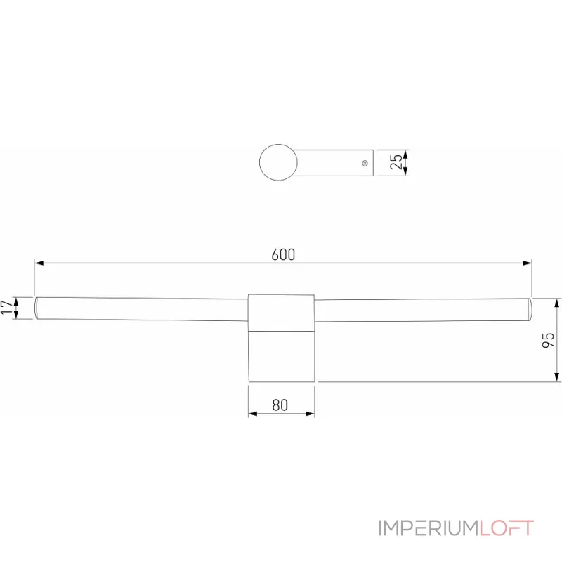 Подсветка для картины Elektrostandard Luar a062892 от ImperiumLoft