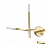 Накладной светильник Vele Luce Corda VL5534W34 Цвет арматуры латунь Цвет плафонов белый от ImperiumLoft