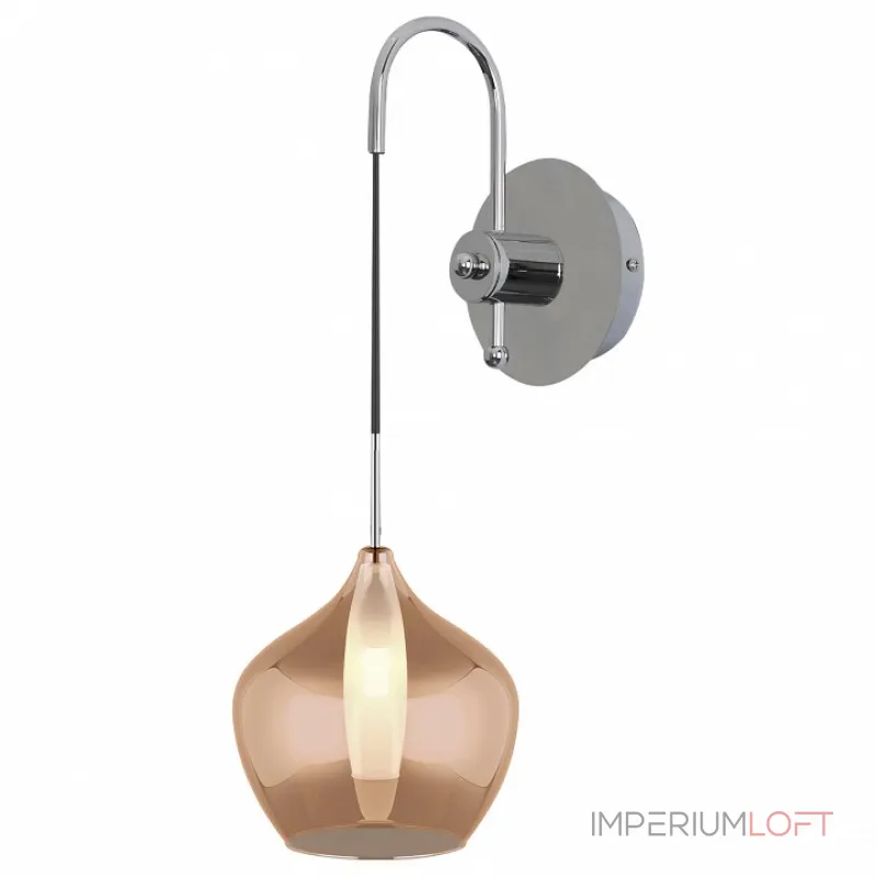 Бра Lightstar Pentola 803543 Цвет арматуры хром Цвет плафонов янтарный от ImperiumLoft Бра Lightstar Pentola 803543 Цвет арматуры хром Цвет плафонов янтарный от ImperiumLoft