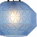 Подвесной светильник Stilfort Chest 2127/07/01P Цвет плафонов синий Цвет арматуры черный от ImperiumLoft