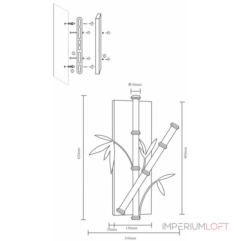 Бра Velante Velante 440-301-02 от ImperiumLoft Бра Velante Velante 440-301-02 от ImperiumLoft