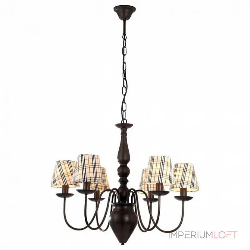 Подвесная люстра Arte Lamp Scotch A3090LM-6CK Подвесная люстра Arte Lamp Scotch A3090LM-6CK