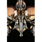 Подвесная люстра Aployt Floret APL.703.03.06 Цвет арматуры хром Цвет плафонов черно-белый от ImperiumLoft