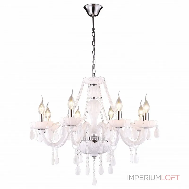 Подвесная люстра Arte Lamp Teatro A3964LM-8WH Подвесная люстра Arte Lamp Teatro A3964LM-8WH