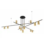 Потолочная люстра Kink Light Рия 07621-12,20
