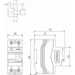 Устройство защитного отключения 1P Werkel Устройства защитного отключения W912P406 от ImperiumLoft