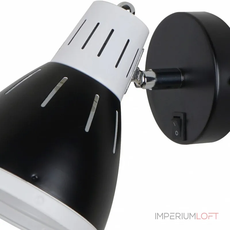 Бра Arte Lamp Marted A2215AP-1BK Цвет арматуры черный Цвет плафонов черный от ImperiumLoft Бра Arte Lamp Marted A2215AP-1BK Цвет арматуры черный Цвет плафонов черный от ImperiumLoft