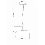 Подвесной светильник Maytoni MOD127PL-L6SG