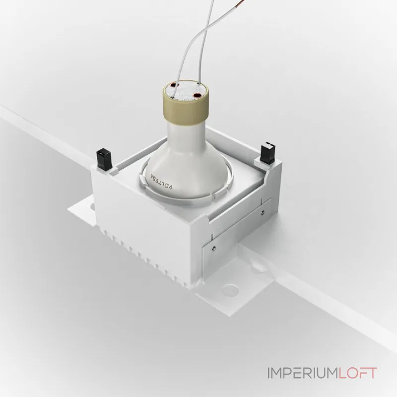 Встраиваемый светильник Maytoni Share DL051-01-GU10-SQ-W от ImperiumLoft