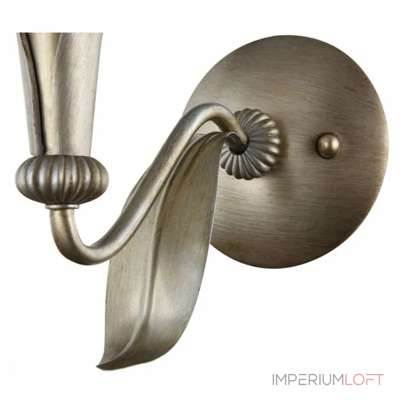 Бра Maytoni Lillian H311-01-G Цвет арматуры серебро Цвет плафонов серый от ImperiumLoft Бра Maytoni Lillian H311-01-G Цвет арматуры серебро Цвет плафонов серый от ImperiumLoft