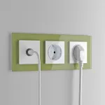 Розетка с заземлением и шторками, без рамки Werkel белый W1171101 от ImperiumLoft