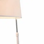 Настольная лампа декоративная Maytoni Bergamo MOD613TL-01W Цвет арматуры хром Цвет плафонов белый от ImperiumLoft