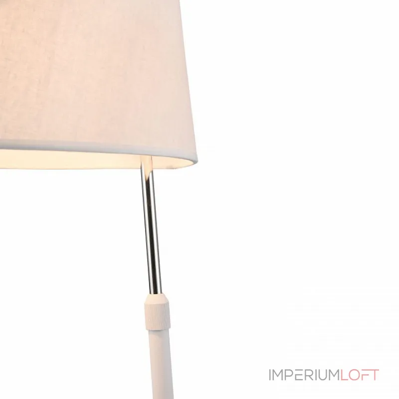 Настольная лампа декоративная Maytoni Bergamo MOD613TL-01W Цвет арматуры хром Цвет плафонов белый от ImperiumLoft