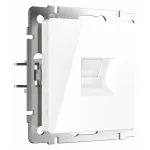 Розетка телефонная RJ-11 без рамки Werkel белый W1182001 от ImperiumLoft