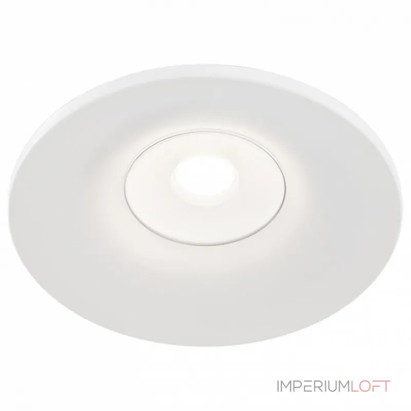 Встраиваемый светильник Maytoni Barret DL041-01W Цвет арматуры белый Цвет плафонов белый от ImperiumLoft Встраиваемый светильник Maytoni Barret DL041-01W Цвет арматуры белый Цвет плафонов белый от ImperiumLoft