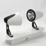 Спот Lussole Merano LSN-4101-02 Цвет арматуры черно-белый от ImperiumLoft