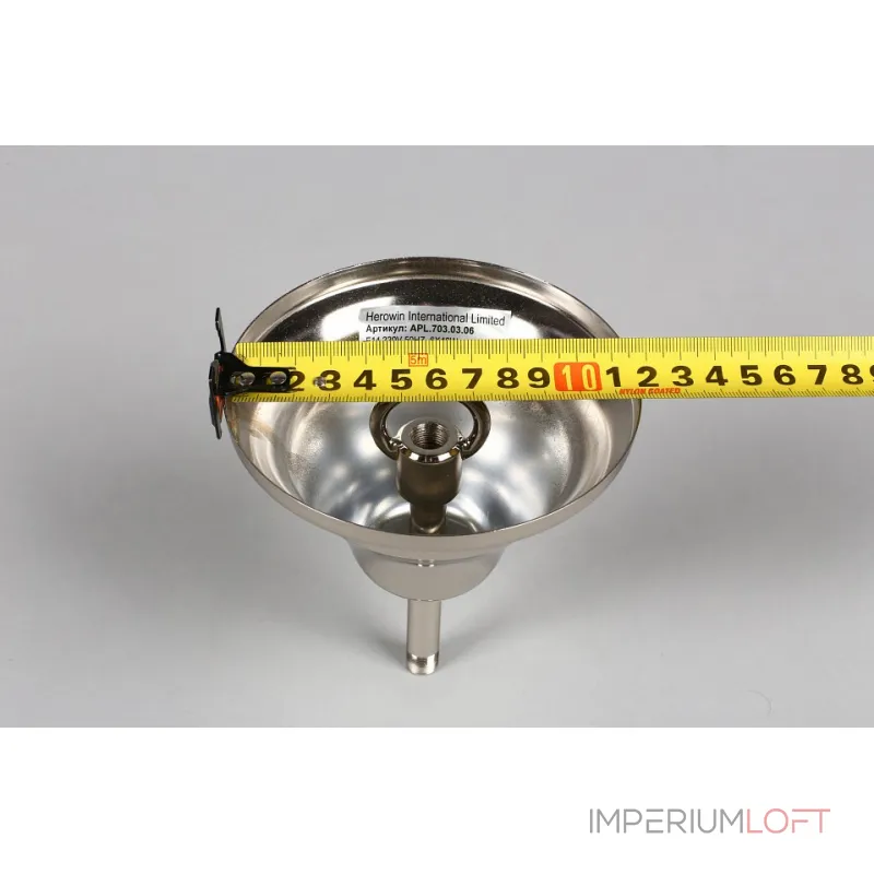 Подвесная люстра Aployt Floret APL.703.03.06 Цвет арматуры хром Цвет плафонов черно-белый от ImperiumLoft