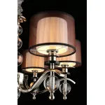 Подвесная люстра Aployt Floret APL.703.03.06 Цвет арматуры хром Цвет плафонов черно-белый от ImperiumLoft