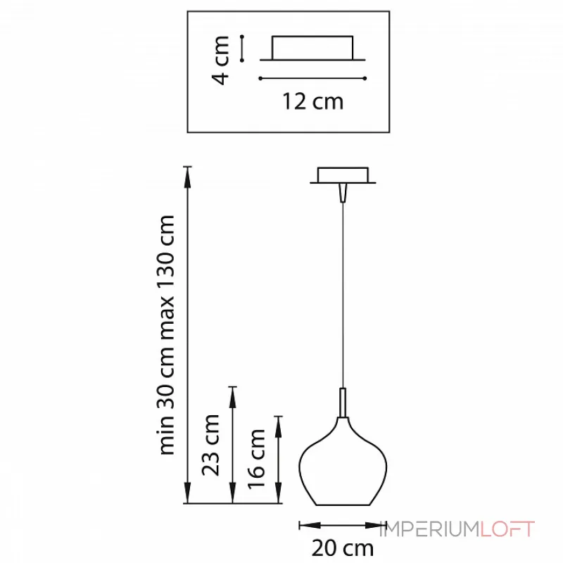 Подвесной светильник Lightstar Pentola 803047 