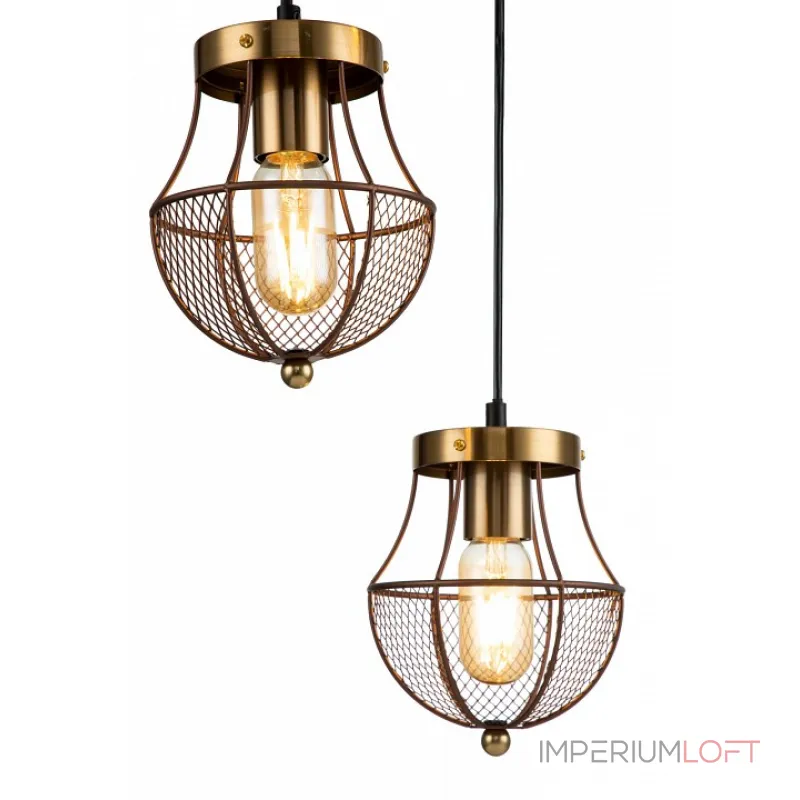 Подвесной светильник Indigo Pallo 10011/3P Gold