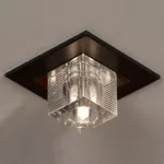 Встраиваемый светильник Lussole Notte Di Luna LSF-1300-01 Цвет арматуры хром Цвет плафонов прозрачный от ImperiumLoft