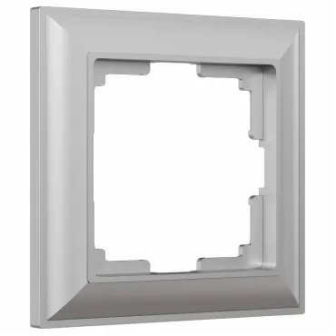 Рамка на 1 пост Werkel Fiore 1 W0012206 Цвет арматуры серебро