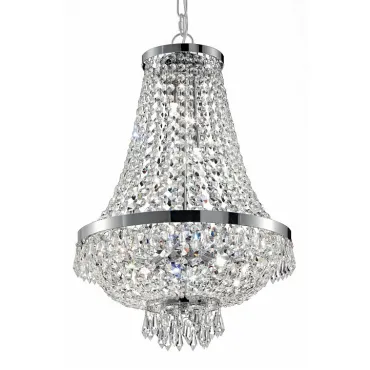 Подвесная люстра Ideal Lux Caesar CAESAR SP6 CROMO Подвесная люстра Ideal Lux Caesar CAESAR SP6 CROMO