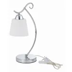 Настольная лампа декоративная EVOLUCE Liada SLE103904-01 Цвет плафонов белый Цвет арматуры хром от ImperiumLoft