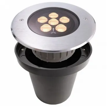 Встраиваемый в дорогу светильник Deko-Light HP IV WW 730296 Цвет арматуры серебро Цвет плафонов прозрачный