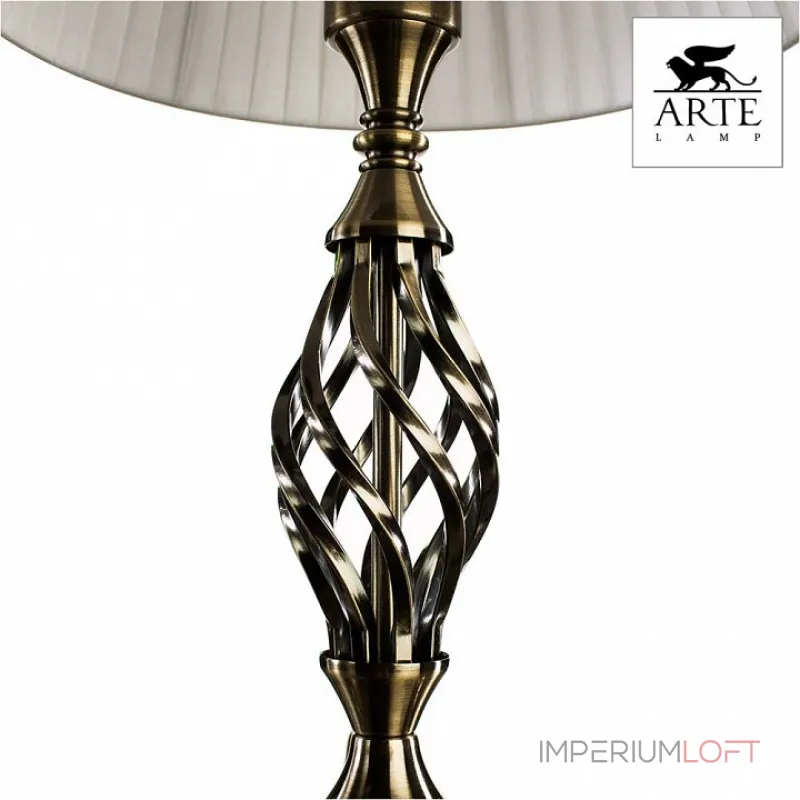 Настольная лампа декоративная Arte Lamp Zanzibar A8390LT-1AB Цвет арматуры бронза Цвет плафонов белый от ImperiumLoft Настольная лампа декоративная Arte Lamp Zanzibar A8390LT-1AB Цвет арматуры бронза Цвет плафонов белый от ImperiumLoft