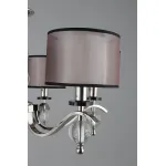 Подвесная люстра Aployt Floret APL.703.03.06 Цвет арматуры хром Цвет плафонов черно-белый от ImperiumLoft