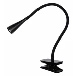 Настольная лампа офисная Lucide Zozy 18256/03/30 Цвет плафонов черный Цвет арматуры черный от ImperiumLoft