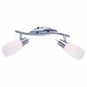 Бра Arte Lamp Volare A4590AP-2SS Цвет арматуры хром Цвет плафонов белый